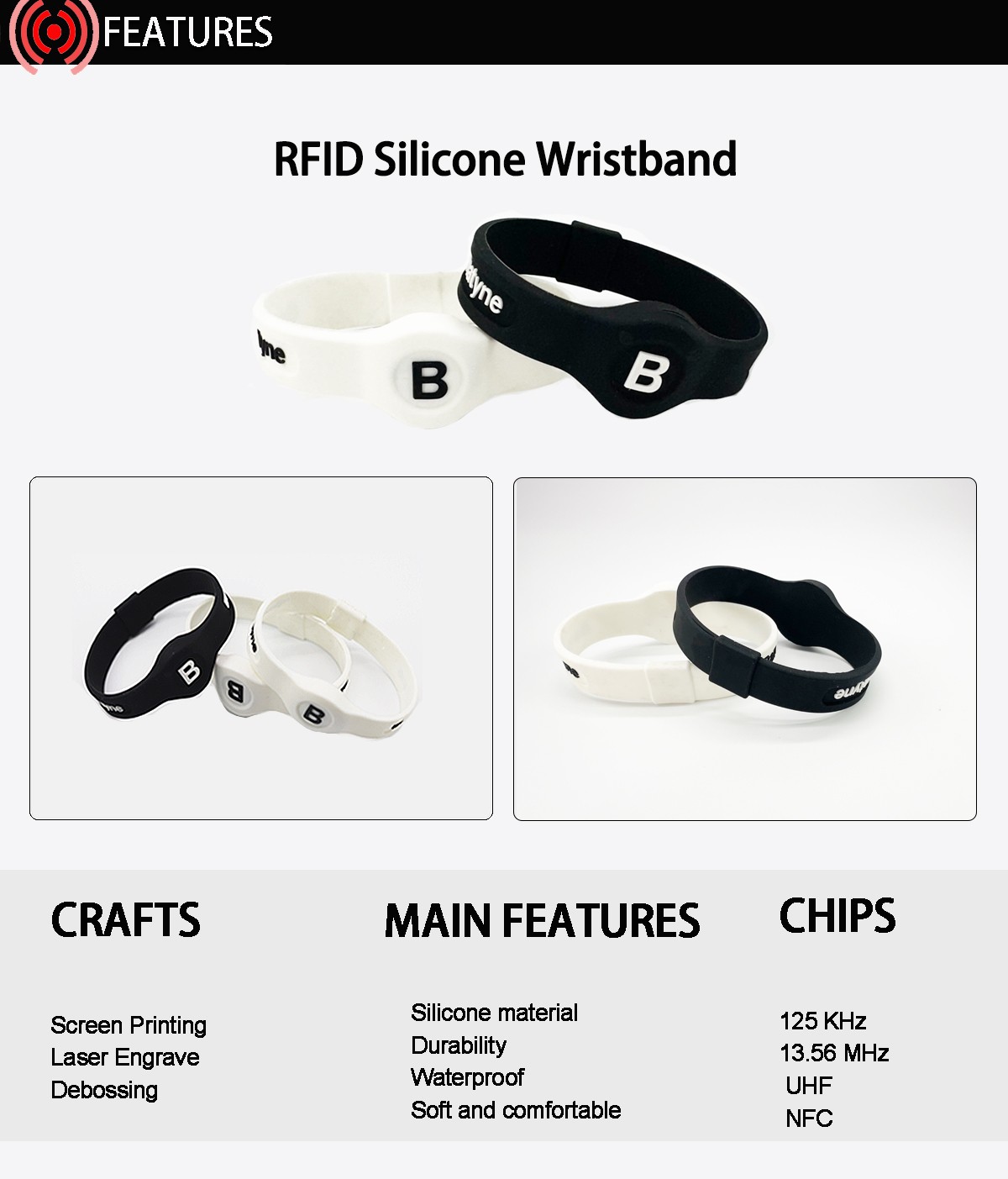 RFID-Silikonarmband